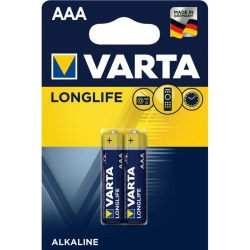 Батарейка VARTA LONGLIFE AAА LR03 2 шт.