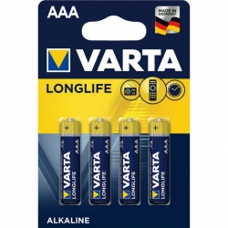 Батарейка VARTA LONGLIFE AAА LR03 4 шт.