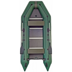 Надувная лодка Kolibri КМ-360D с жестким дном и надувным килем