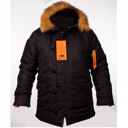 Куртка зимняя Chameleon Аляска N-3B Black