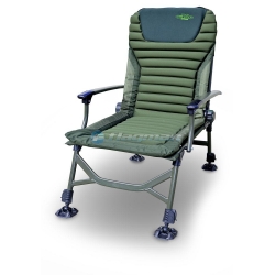 Складное карповое кресло c подлокотником CARP PRO - 52x55x92cm