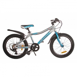 Велосипед детский Lerock RX20 20" Silver Blue